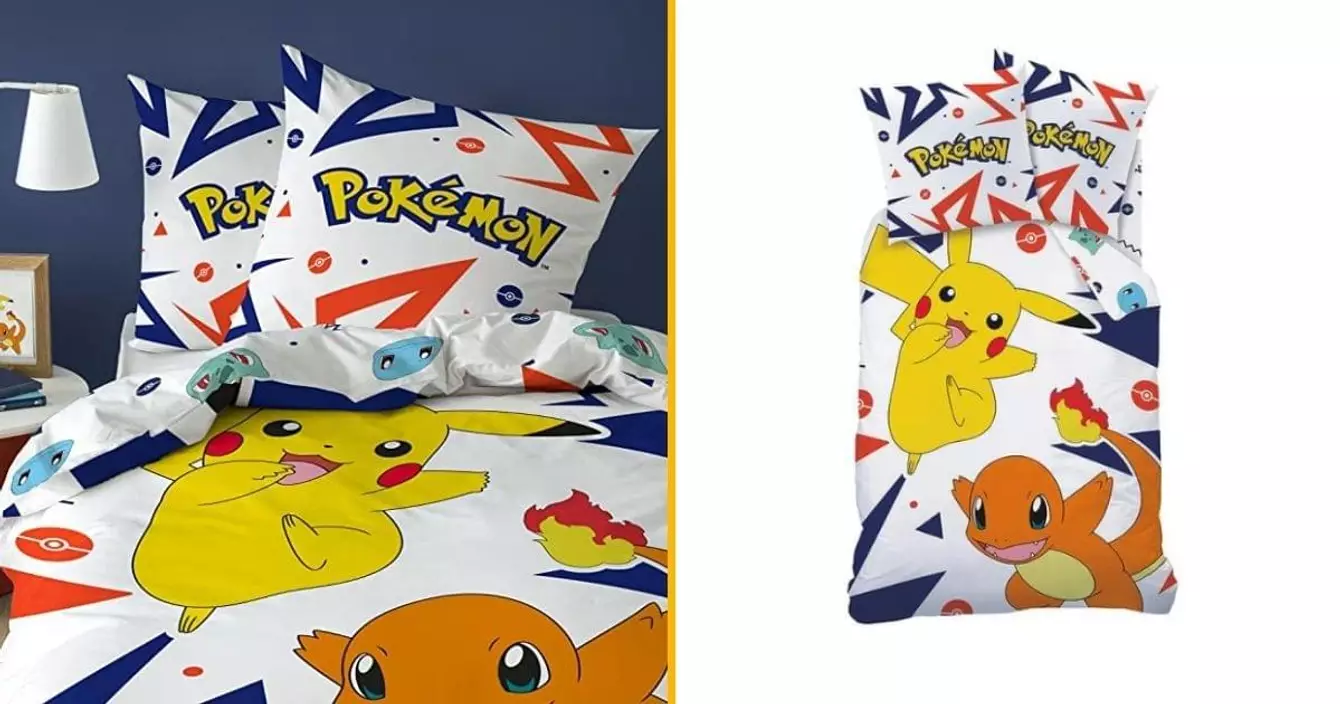 parure-lit-salameche-pikachu