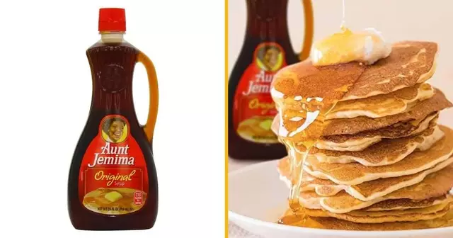bouteille sirop pancake aunt jemima