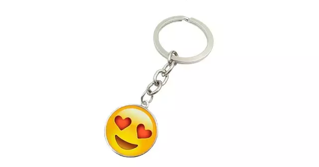 porte-cle-emoji-amoureux