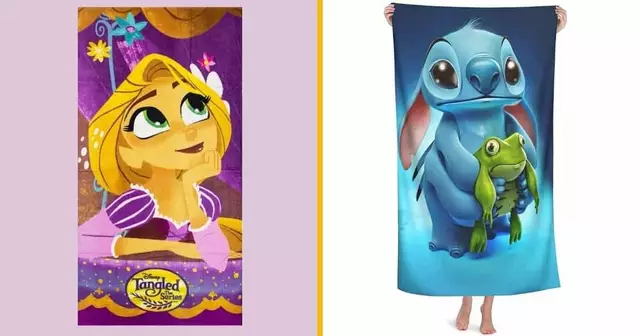 serviette-plage-mickey-coton