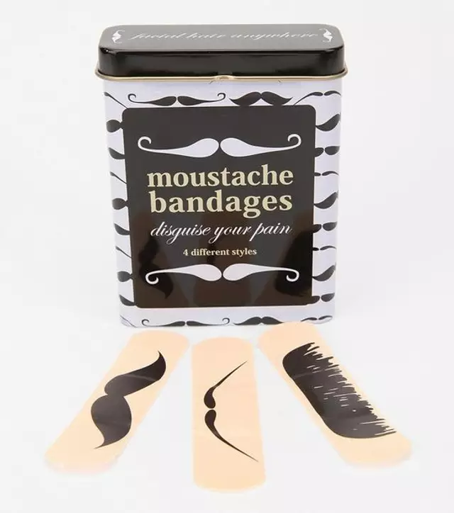 mustache-bandages