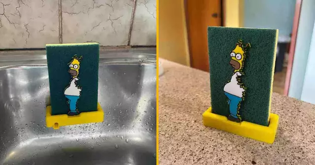 porte-eponge-homer-simpson