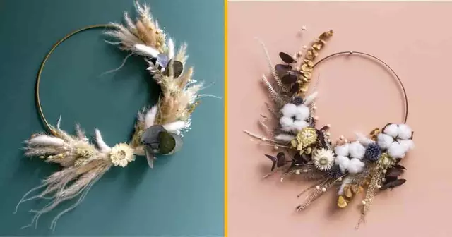 couronne-fleur-sechee-murale