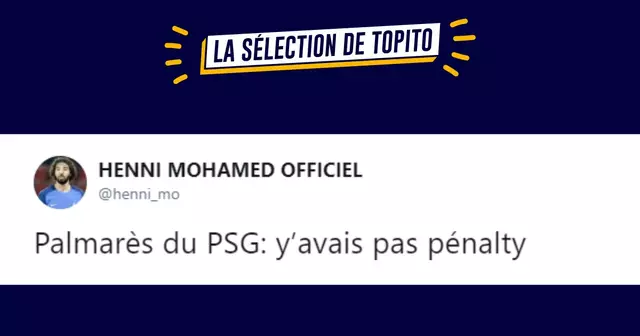 une tweet psg