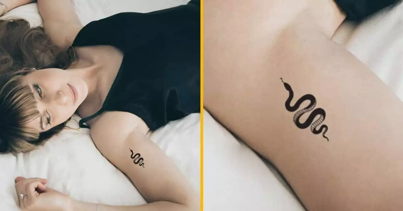 tatouage-ephemere-serpent