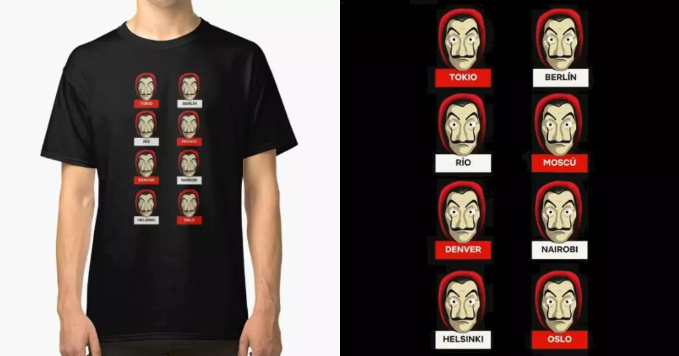 tshirt-perso-casa-papel