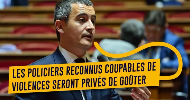 top darmanin violences