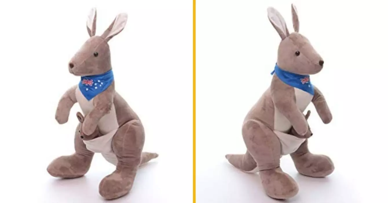peluche-kangourou