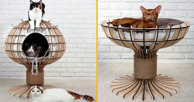 modeles-lits-chat-luxe-diy