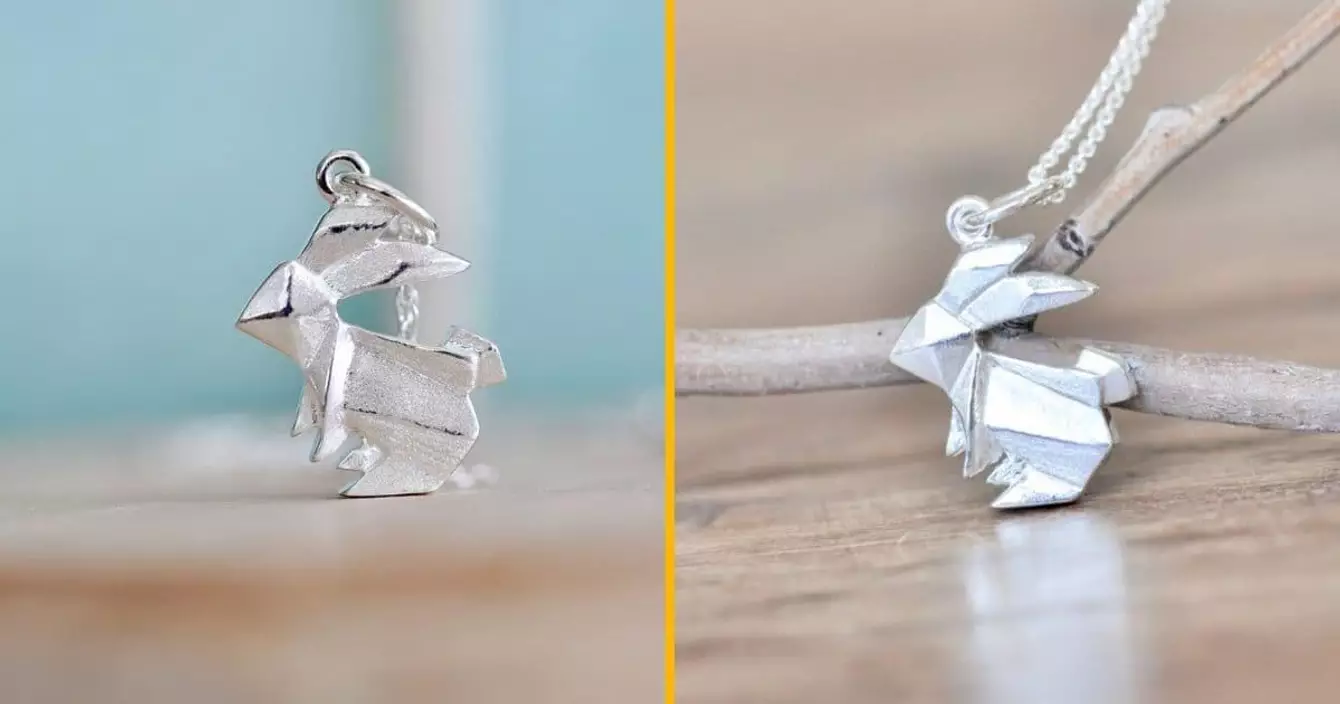 un-collier-origami-lapin