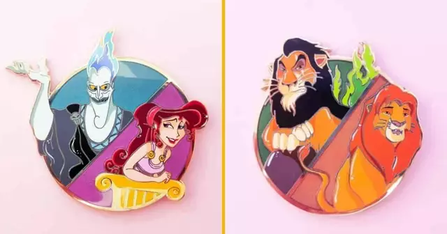 pins disney heros vilain