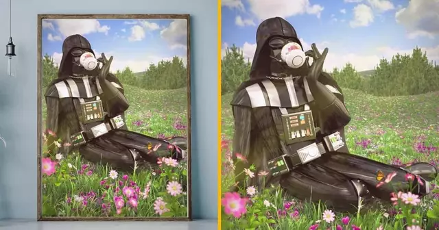 affiche-dark-vador-sirotant-tasse-the-disingue