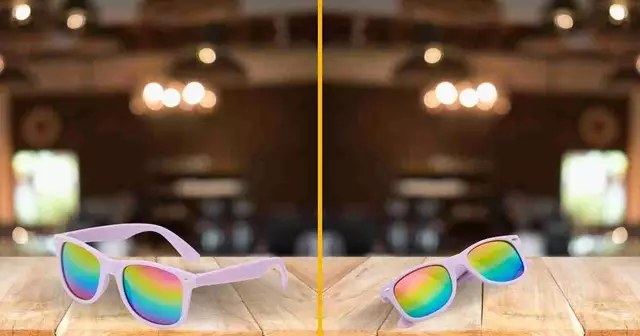 paire-lunettes-soleil-verres-arc-en-ciel