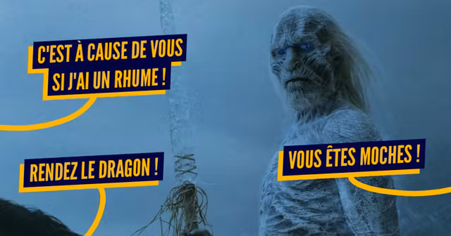 une phrase marcheur blanc