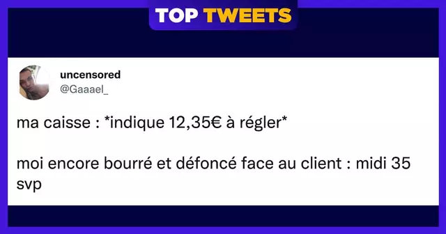 une-top-tweets-caisse