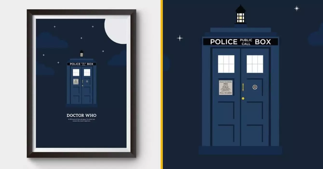 poster-minimaliste-doctor-who