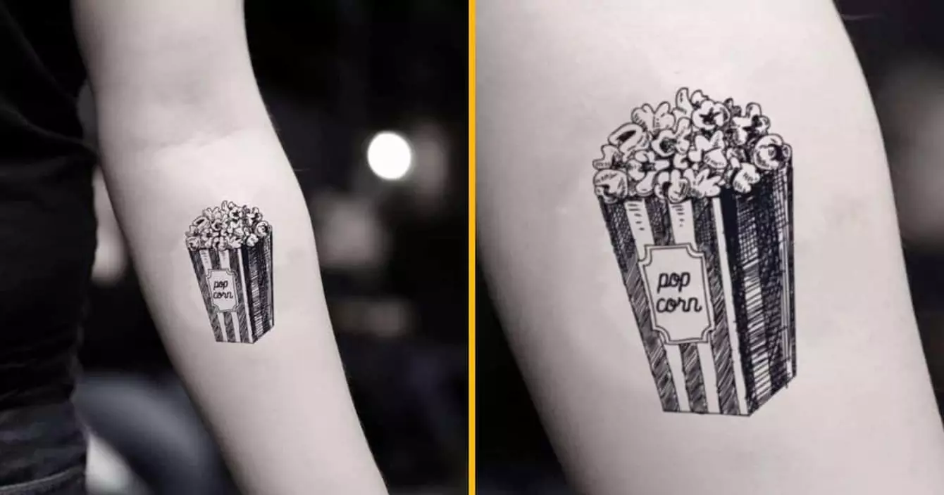 tatouage-ephemere-pop-corn