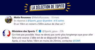 top tweet ministere sport