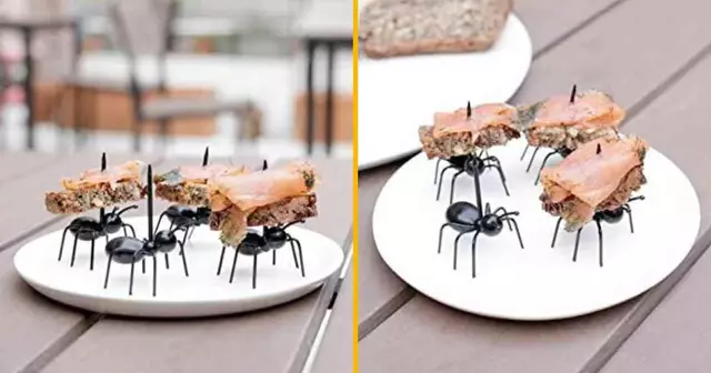 des-pics-aperitifs-en-forme-de-fourmis