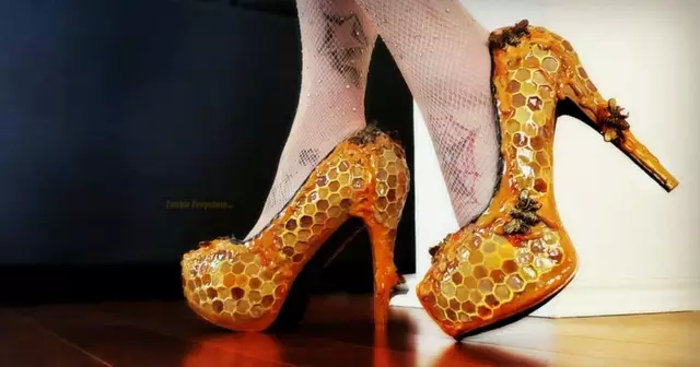 chaussure-essaim-abeilles