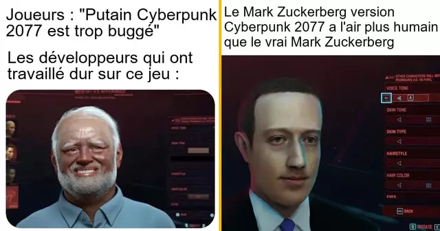 top memes cyberpunk