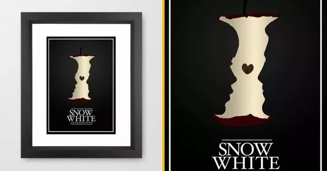 affiche-minimaliste-univers-sombre-blanche-neige