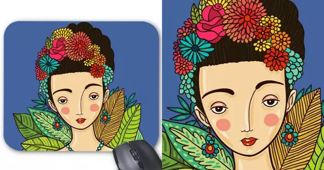 tapis-souris-frida-kahlo
