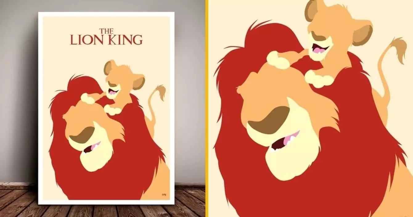 affiche-minimaliste-roi-lion