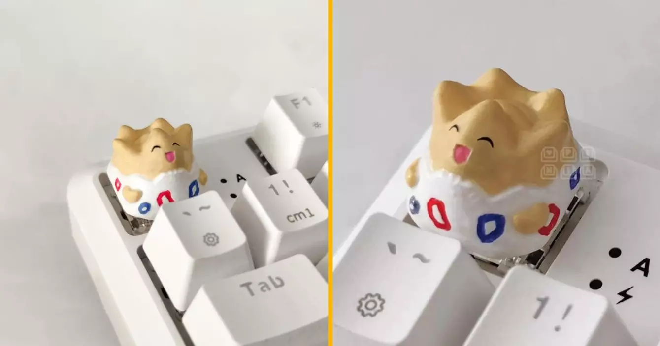 capuchon-clavier-pokemon-dorment-touches
