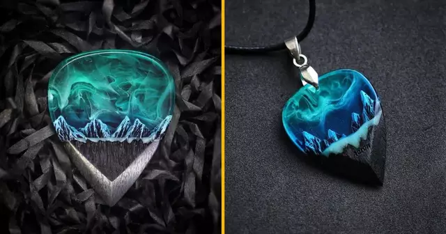 un-mediator-en-resine-de-bois