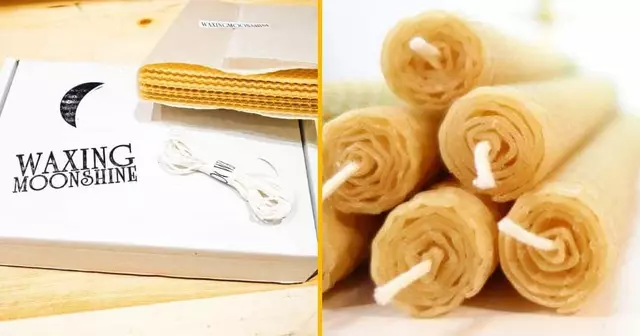 bougie-cire-d'abeille