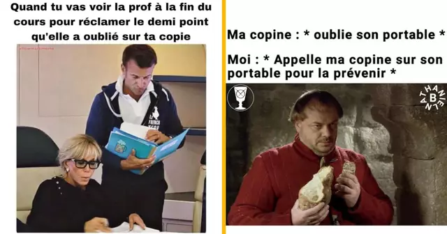 top memes oubli