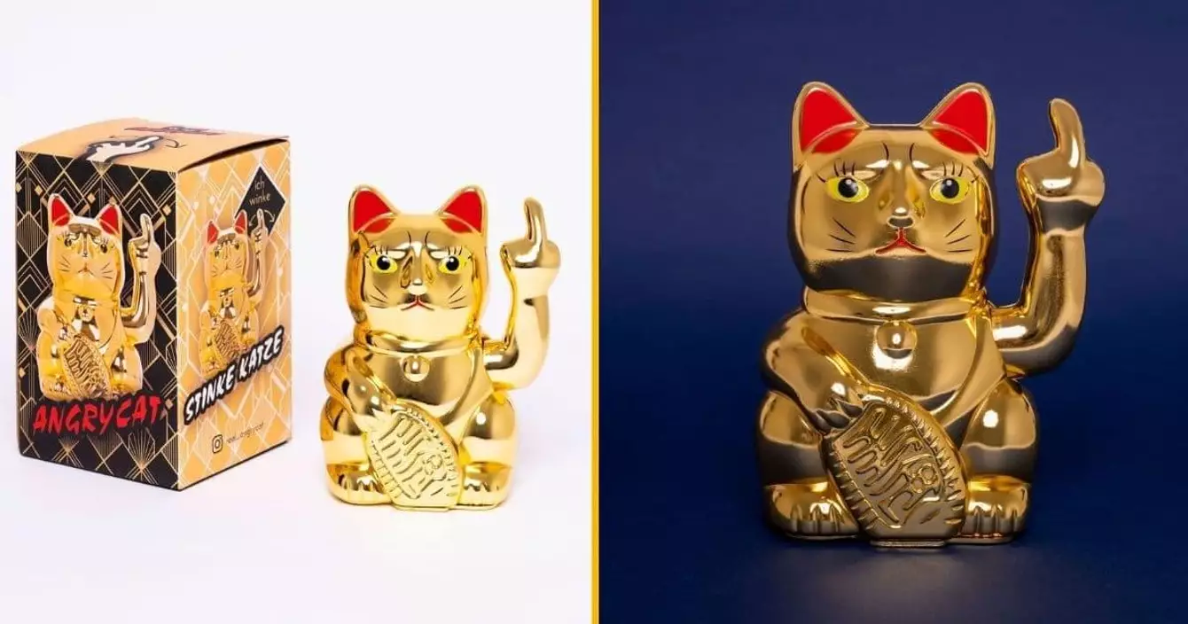 chat-porte-bonheur-fuck-maneki-neko