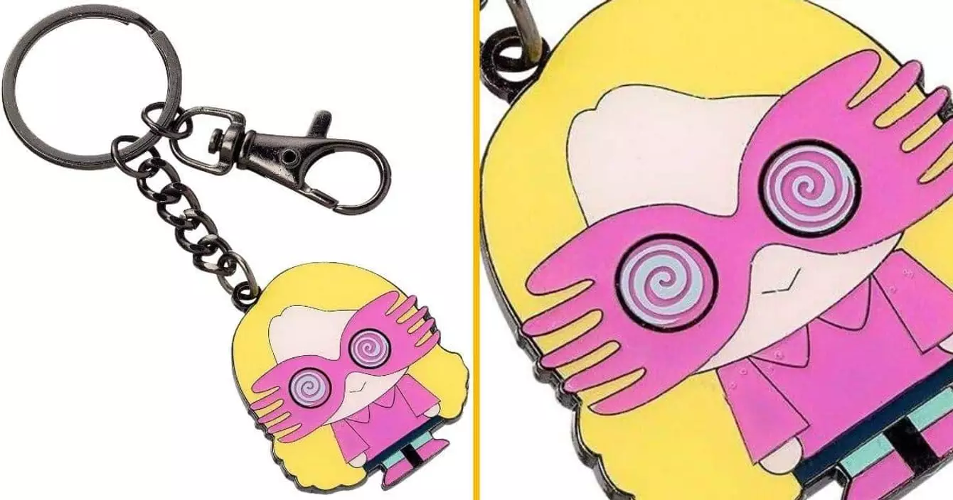 porte-cle-luna-lovegood-kawaii