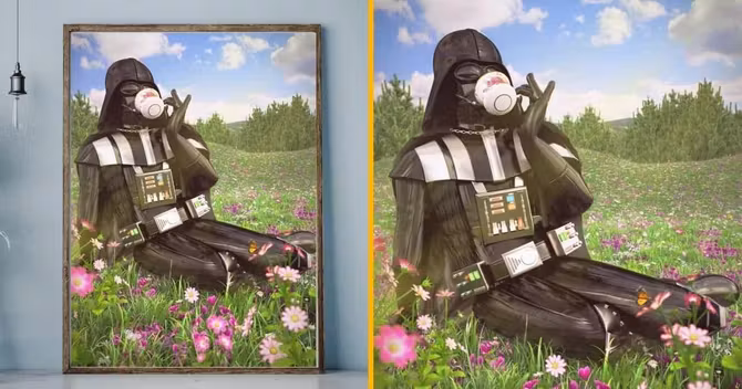 affiche-dark-vador-sirotant-tasse-the-disingue