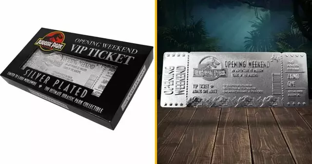 billet-entree-jurassic-park-plaque-argent