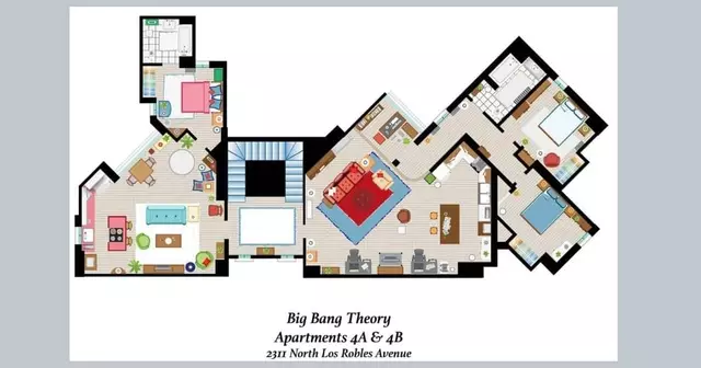 affiche-plan-appart-big-bang-theorie