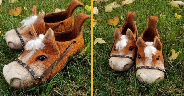 chaussons-chevaux-laine