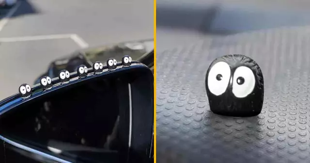 mini-susuwatari-fluorescent-voiture