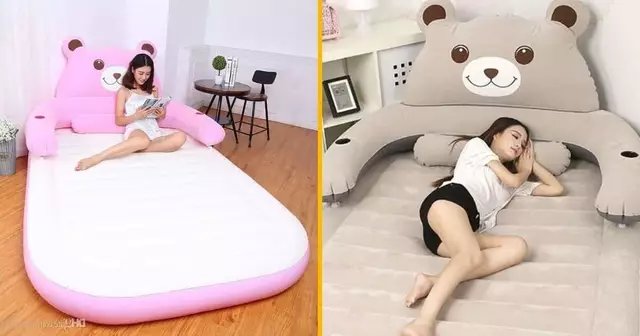 matelas-gonflable-nounours-jamais-dormir-seul-e