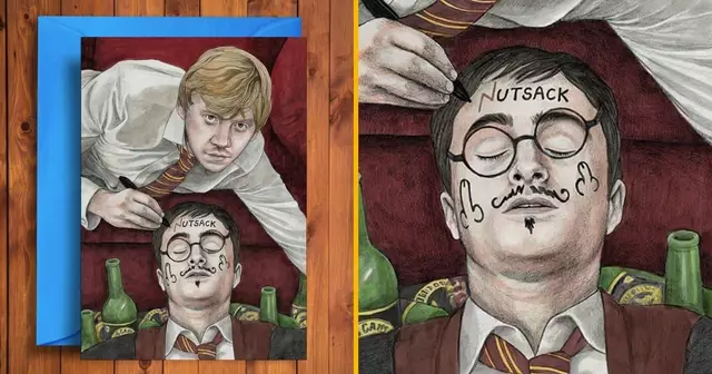 carte-voeux-preferent-ron-harry-potter