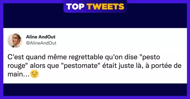 une-top-tweets-pesto