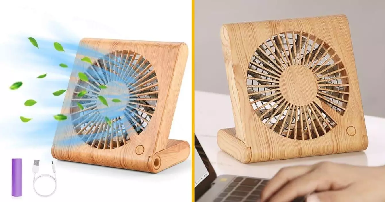 ventilateur-bureau-bois