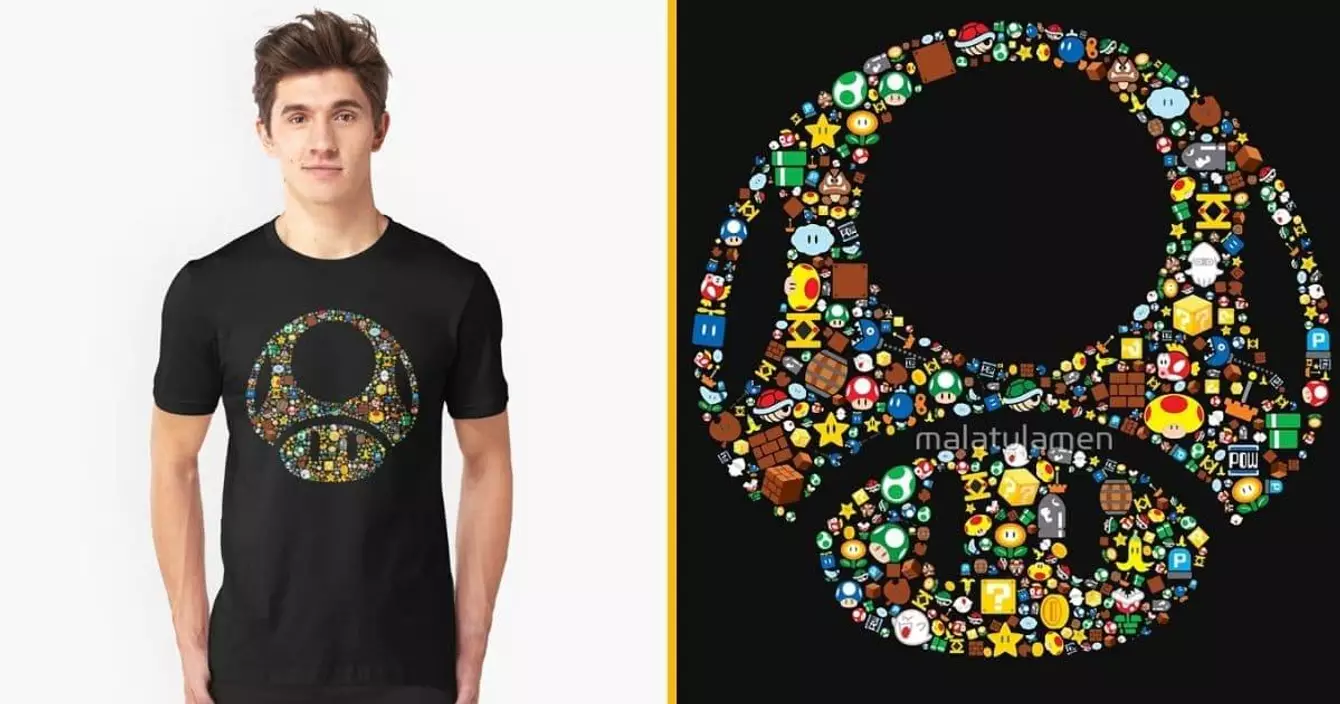 t-shirt-toad-minimaliste