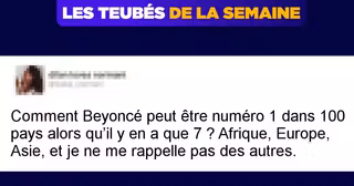 une teubés de la semaine