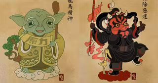 estampe-chinoise-star-wars-personnage