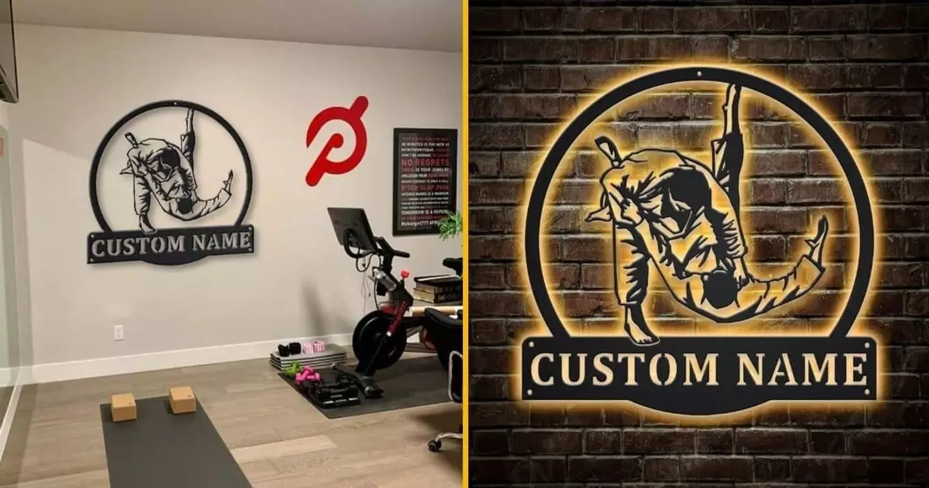 panneau-metal-personnaliser-judo