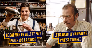 une barman