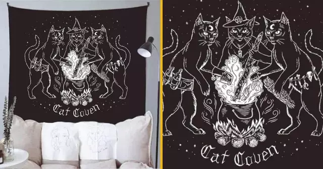 tapisserie-murale-chats-sorcellerie