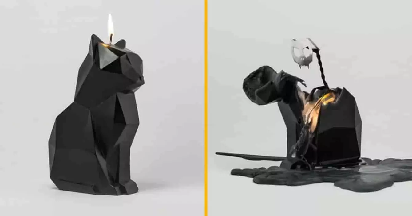 une-bougie-chat-un-peu-flippante